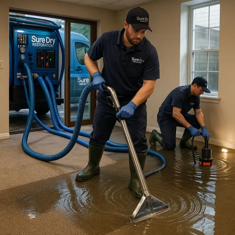 Water Extraction and Removal process in Sulligent, AL